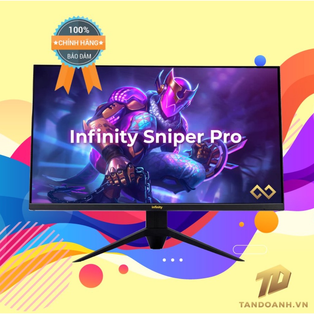 Màn Hình Chơi Game Infinity Sniper Pro – 27 inch FHD Fast IPS / 165Hz / HDR / AMD Freesync / Gsync / Chuyên Game