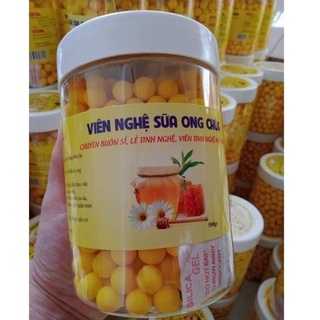 Viên nghệ mật ong sữa ong chúa hộp 500gr