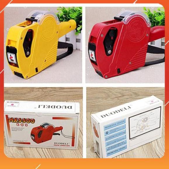 COMBO máy IN GIÁ + 10 CUỘN GIẤY GIÁ,TEM DÁN GIÁ-GIẤY GHI