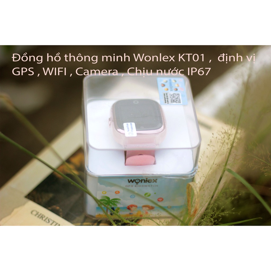 Đồng hồ thông minh Wonlex KT01 , camera , chịu nước IS67