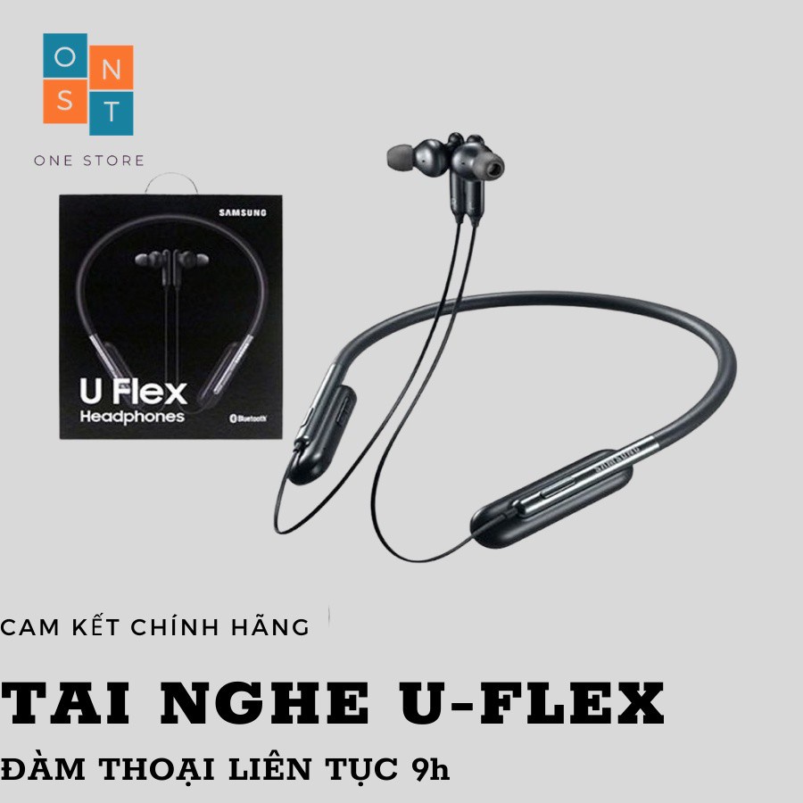 Tai Nghe Bluetooth SAMSUNG U Flex, Kiểu dáng thể thao ôm tai không lo rơi ta nghe