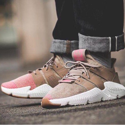 Giày Thể Thao prophere xám kẻ hồng_Giaysneaker