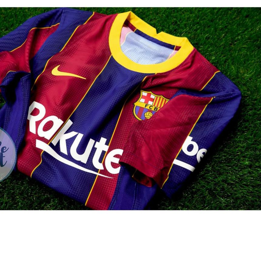 Áo thun thể thao Jersey BARCELONA BARCA 2020 2021 HOME chất lượng cao