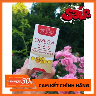 DẦU CÁ OMEGA 3-6-9 MIRROLLA 100V