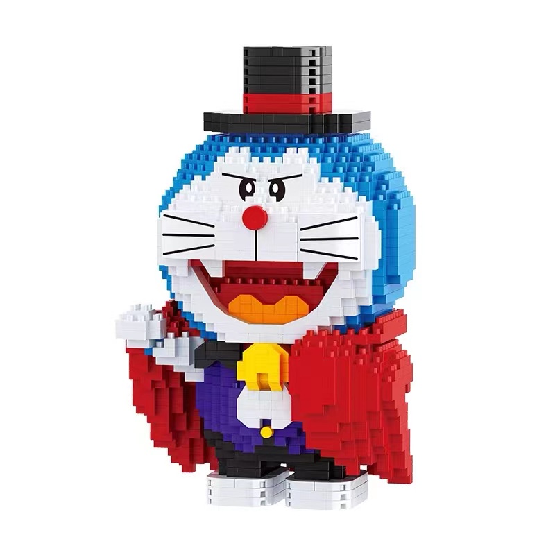 Pgy Mô Hình Đồ Chơi Lắp Ráp Nhân Vật Hoạt Hình doraemon mini Cho Bé Gái 16269