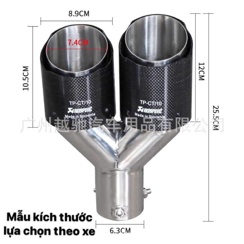 Chụp Pô đôi Akpovic các bon