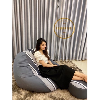 ghế lười hạt xốp giọt nước