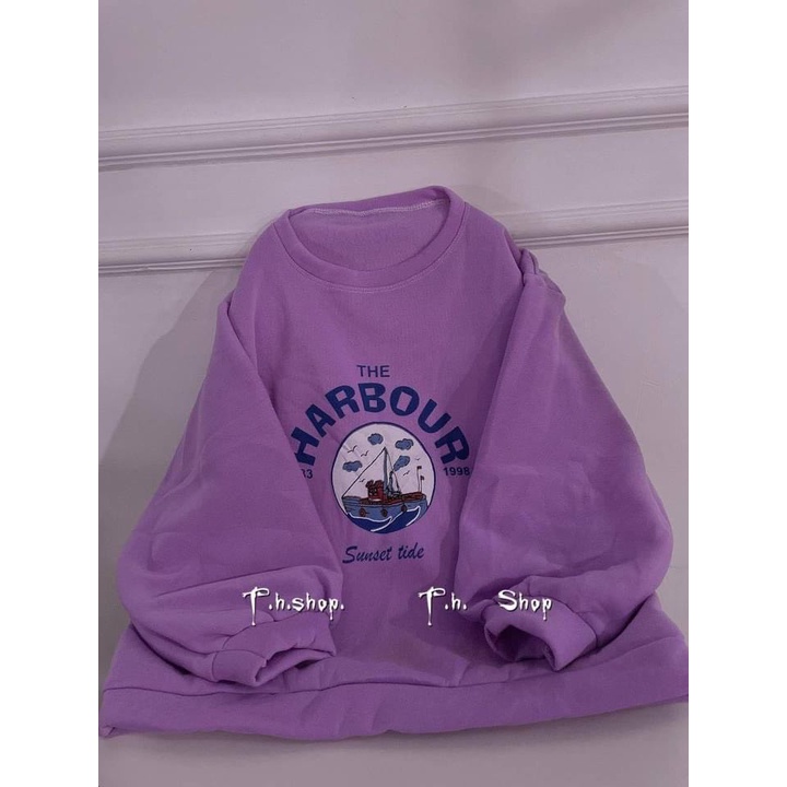 ÁO THE BARBOUR NỈ NGOẠI BO TAY