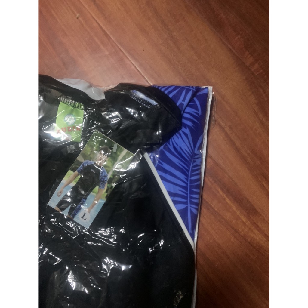 Bộ đồ bơi nam họa tiết quần lửng tay ngắn dành cho bơi lội chuyên nghiệp đủ size đi biển đi bơi QN005