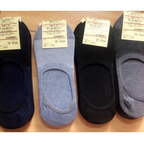 Lẻ 1 đôi tất nam cổ ngắn chất liệu thoáng khí chống hôi chân