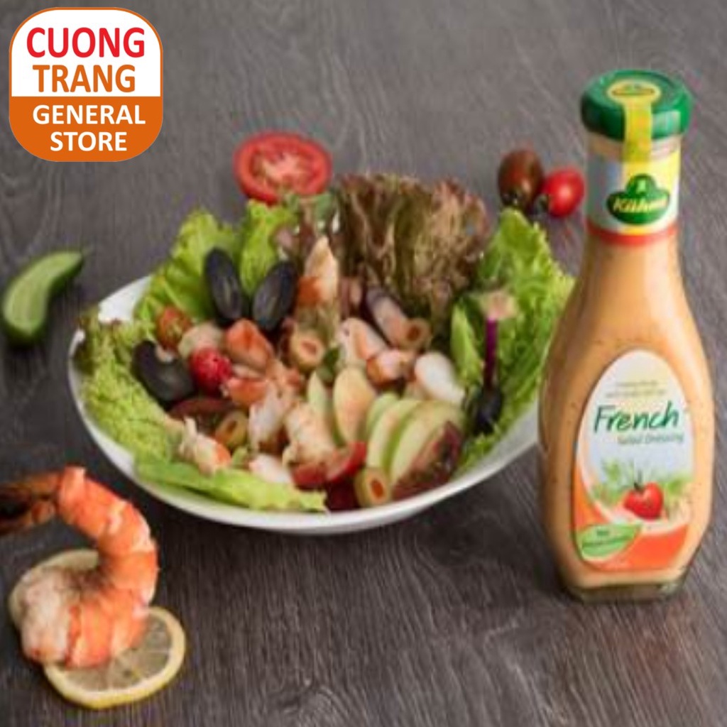 Xốt trộn salad kiểu Pháp Kuehne 250ml