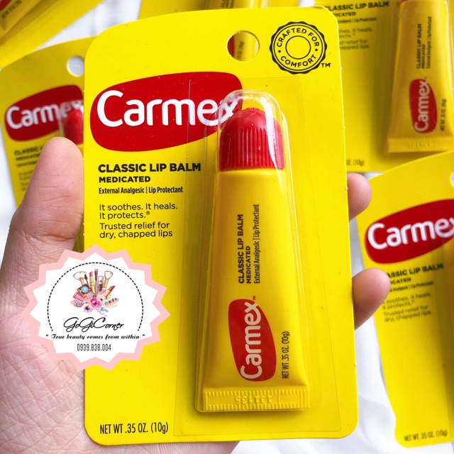 SON DƯỠNG MÔI CARMEX DẠNG TUYP 10GRAM