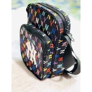 Túi Đeo Chéo MLB NY Monogram Rainbow(có kèm hình thật)