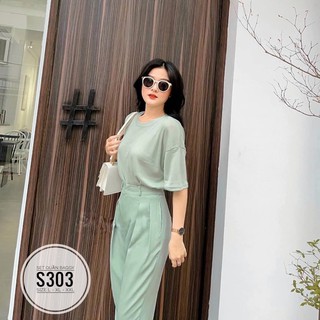 Bigsize Set quần baggy áo thun S303