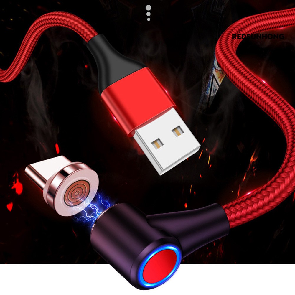 Dây Cáp Sạc Nhanh Micro Usb Loại C 3a Cho Điện Thoại Android Iphone