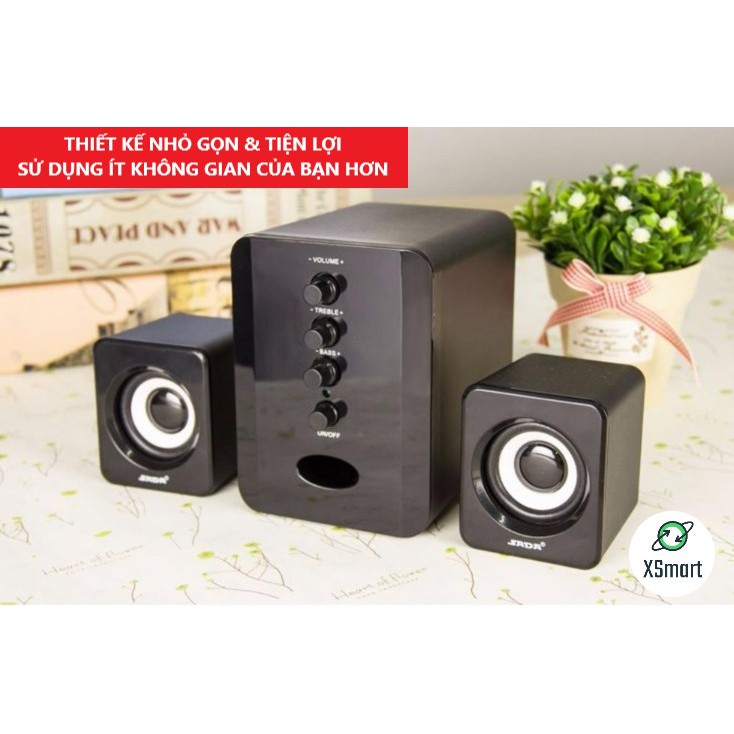 Loa Vi Tính SADA D-202 SUPER BASS NEW 2021 Nghe Nhạc, Xem Phim Trên Máy Tính, Laptop, PC, Tivi XSmart | BigBuy360 - bigbuy360.vn