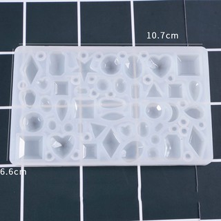 Khuôn Silicon Làm Trang Sức Các Hình Mặt Đá