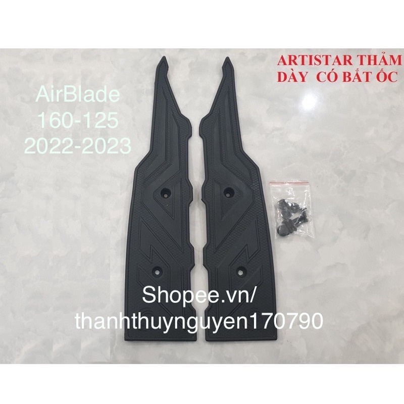 Thảm Lót Chân AB 160-125 AirBlade 2023 Đời Mới Chính Hãng Artistar