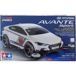 Mô hình xe 92382 Mini 4WD Huyndai Avante sports Kit Tamiya
