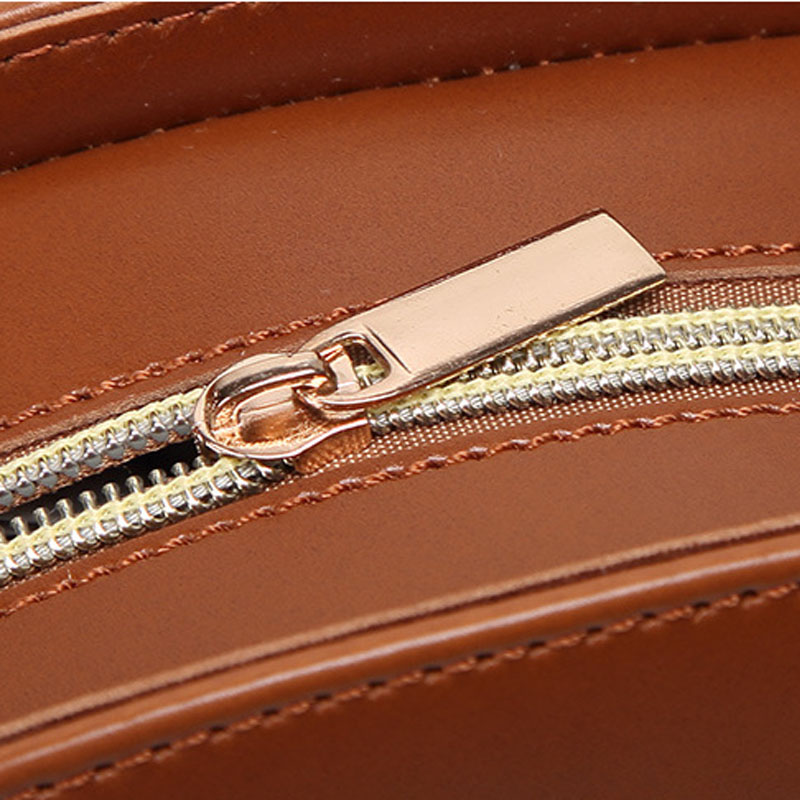 IELGY Túi Đeo Chéo Có Khóa Kéo Thời Trang Cho Phái Nữ