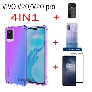 Ốp Lưng 4 Trong 1 Cho Vivo V20 Pro V20 Se Y20I Y20S Y51 (2020)
