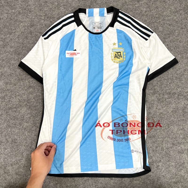 ARGENTlNA mùa 22/23 - Áo Bóng Đá bản PLAYER hàng Thái - ARGEN Sọc 22/23 DỆT