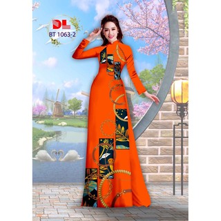 Vải áo dài lập thể