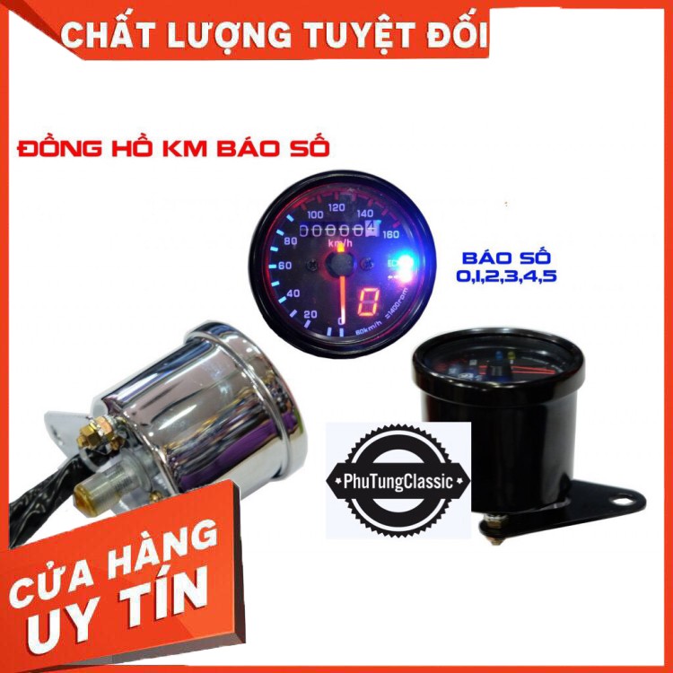 Đồng Hồ độ Classic có kèm báo số