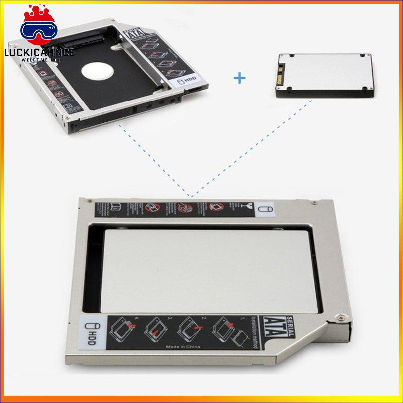 Khay Đựng Ổ Cứng Sata 2nd Hdd Hd 9.5mm Cho Laptop Cd / Dvd-Rom (J6) | BigBuy360 - bigbuy360.vn