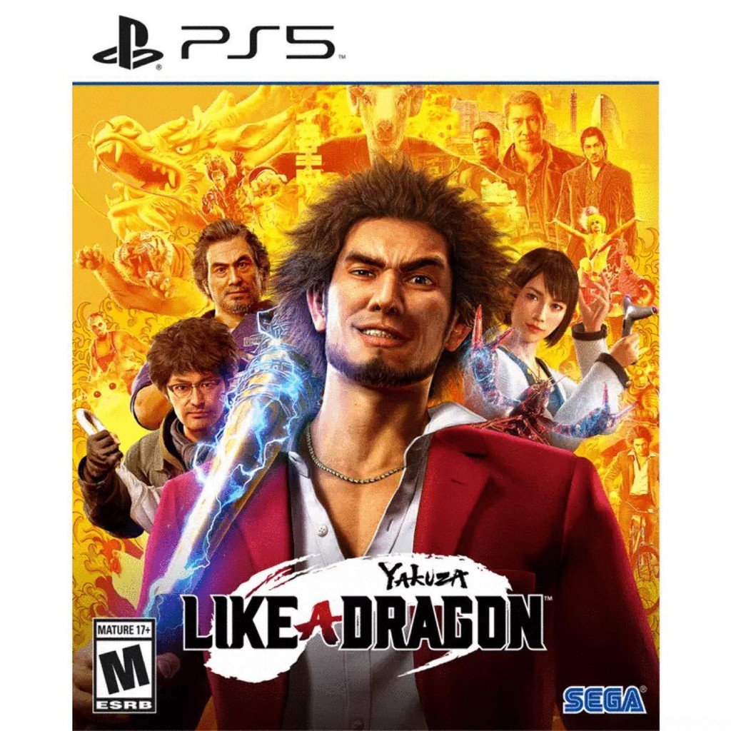 Đĩa Game PS5 : Yakuza Like a Dragon Hệ US