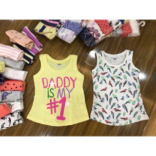 Set áo ba lỗ Old NaVy bé gái