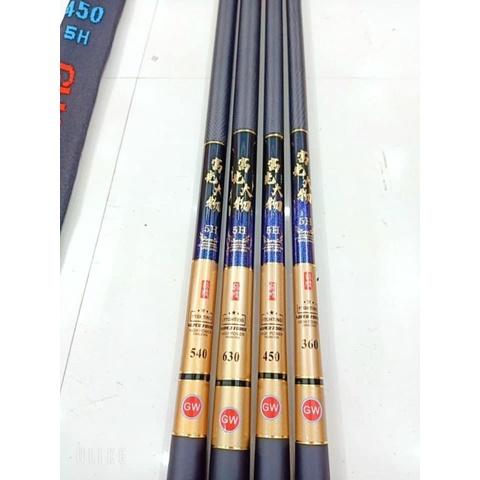 Cần câu tay GW 5H dài 6m3 cần tải cá 10kg y hình siêu nhẹ giá rẻ giá rẻ 9kka5rbal