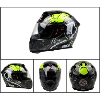 Mũ bảo hiểm GXT 358 fullface 2 kính đời 2017
