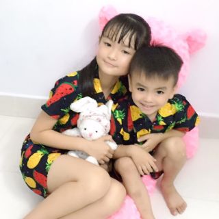 Quần áo hoa quả dưa hấu