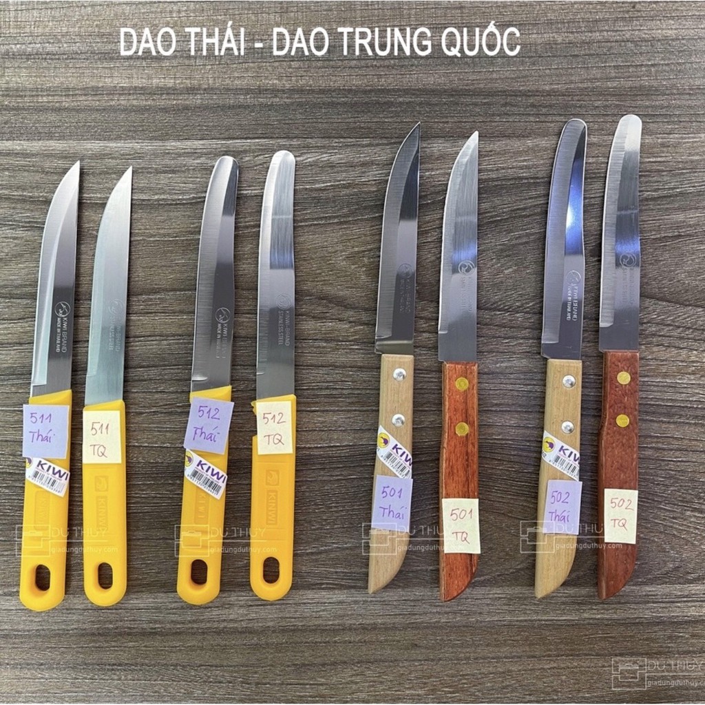Dao gọt hoa quả kiwi chính hãng có tem