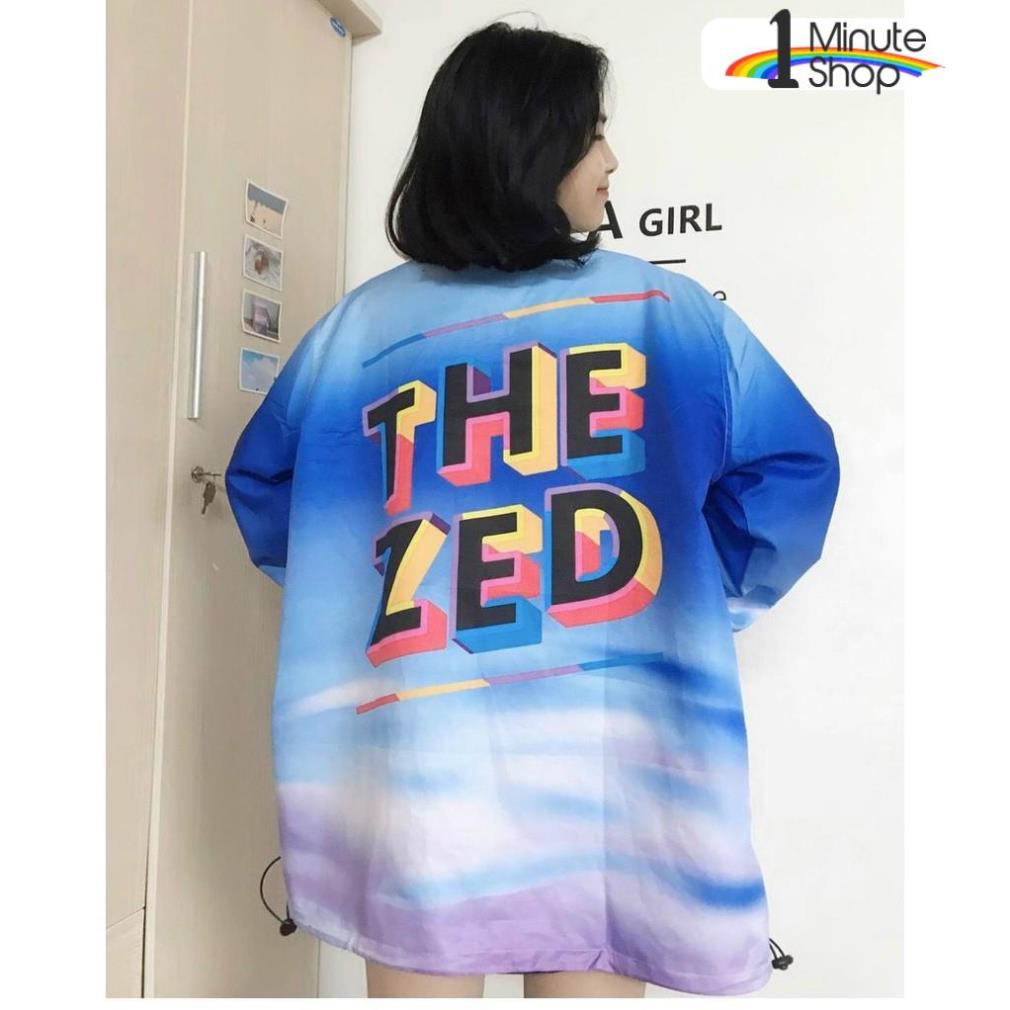 Áo Khoác Dù in hình Zombie jacket dành cho Nam Nữ có 2 màu Form Rộng Ulzzang THE ZED 1MINUTE | BigBuy360 - bigbuy360.vn