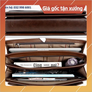 cặp khóa số , cặp da khóa số nâu đốm C2