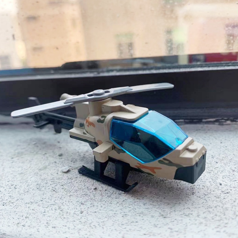 Mô Hình Máy Bay Trực Thăng Bằng Hợp Kim Mini Dành Cho Trẻ Em