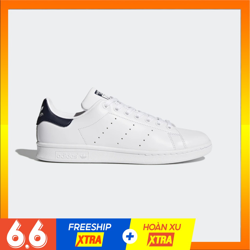 💙Xã Kho 💙Xã Lỗ 💙Giày Stan Smith gót xanh Navy Adidas Chính Hãng Auth fullbox tag Unisex