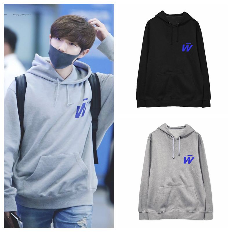 Áo Hoodie In Chữ Distro Outlet Của Nhóm Nhạc Kpop