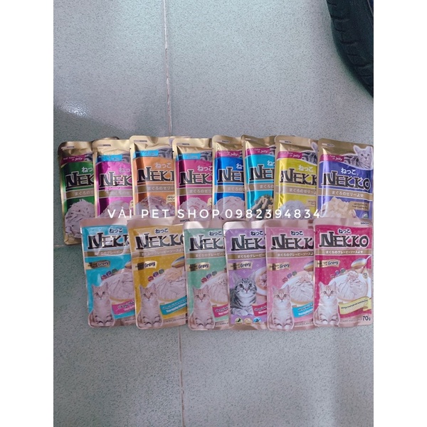 Pate Nekko đủ vị-Bestseller cho mèo