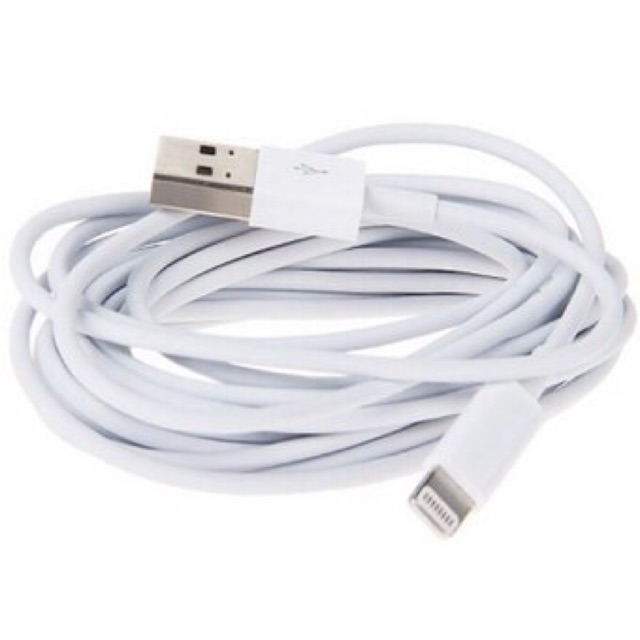 Cáp sạc Iphone 5/6/7 dài 3 mét mới