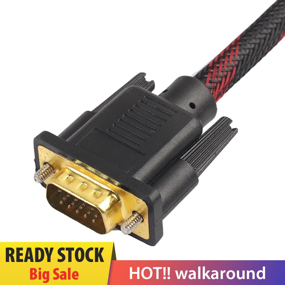 Dây cáp kết nối Dvi-I 24 + 5 chuyển đổi đầu cắm sang Vga 4.6ft