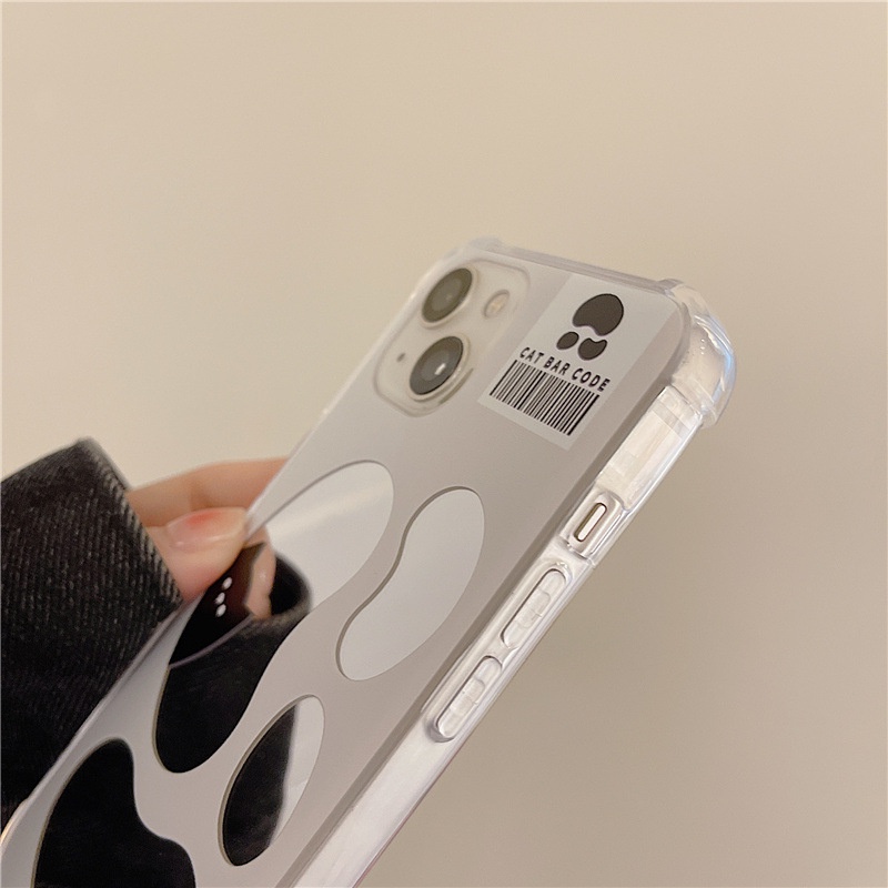 Ốp lưng iphone Ốp Điện Thoại Tráng Gương Hình Mèo Cho Iphone 13 14proPro 6/6splus/7/7plus/8/8plus/x/xr/xs/11/14pro/13/pro/max/plus/promax Dinuo case