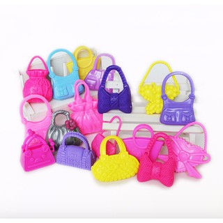 Set 5 túi/ 10 túi dành cho búp bê barbie, búp bê size 30cm