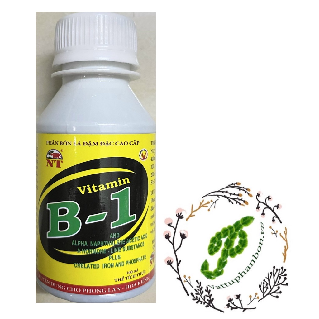 B-1 NT Vitamin Phân Bón lá Đậm đặc cao cấp - #112# 100ml