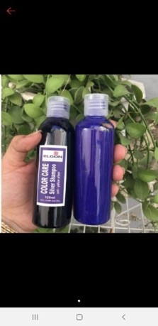 Dầu Gội Khử Vàng Elgon Silver Shampoo  (120ml)