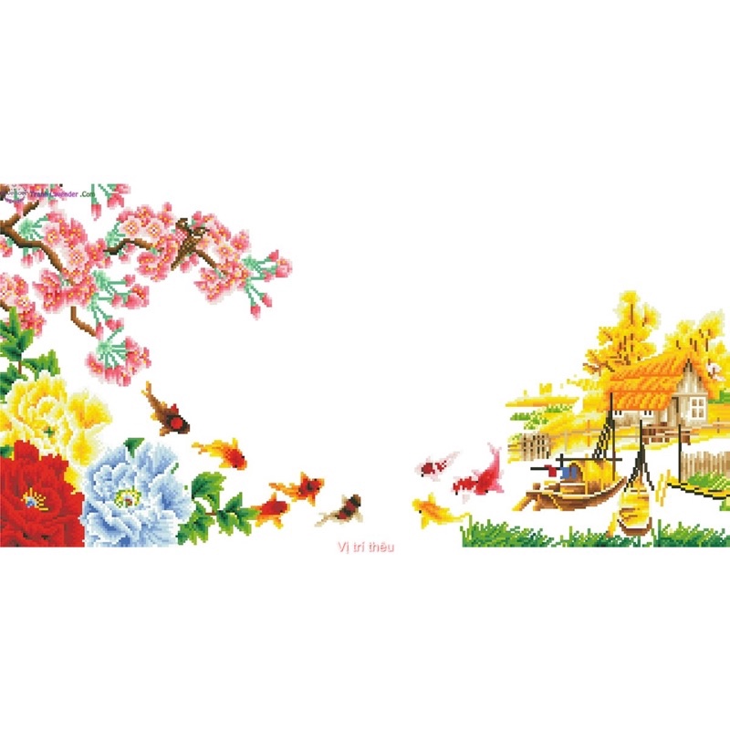 Tranh Đính Đá-Tranh Thêu Gia Đình Lv528,Lv3476