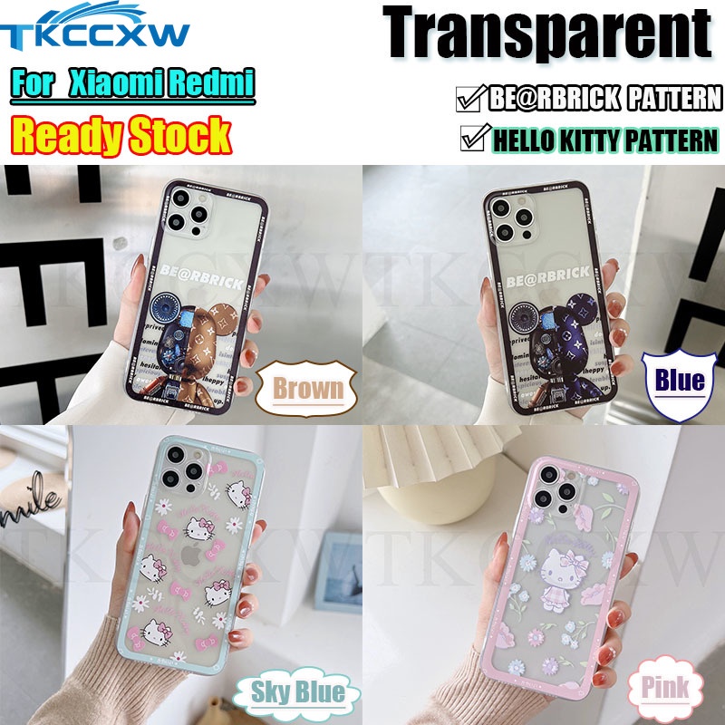 Ốp điện thoại TPU mềm trong suốt họa tiết hoạt hình cho Xiaomi Mi 8 9 Pro Mix 4 Redmi 9 9T 9A K20 K30 Pro K30 Ultra