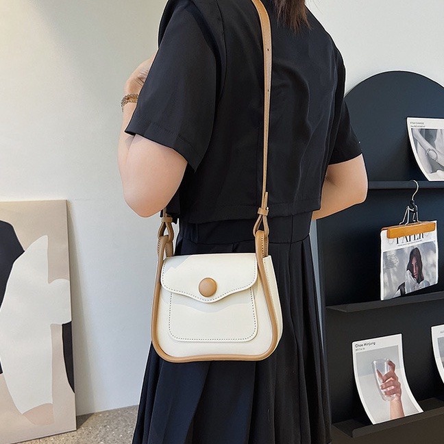 Túi Đeo Vai Linh Store Túi Đeo Chéo Dáng Vuông Nhỏ 2 Màu Phong Cách Hàn Quốc Cao Cấp Cho Nữ